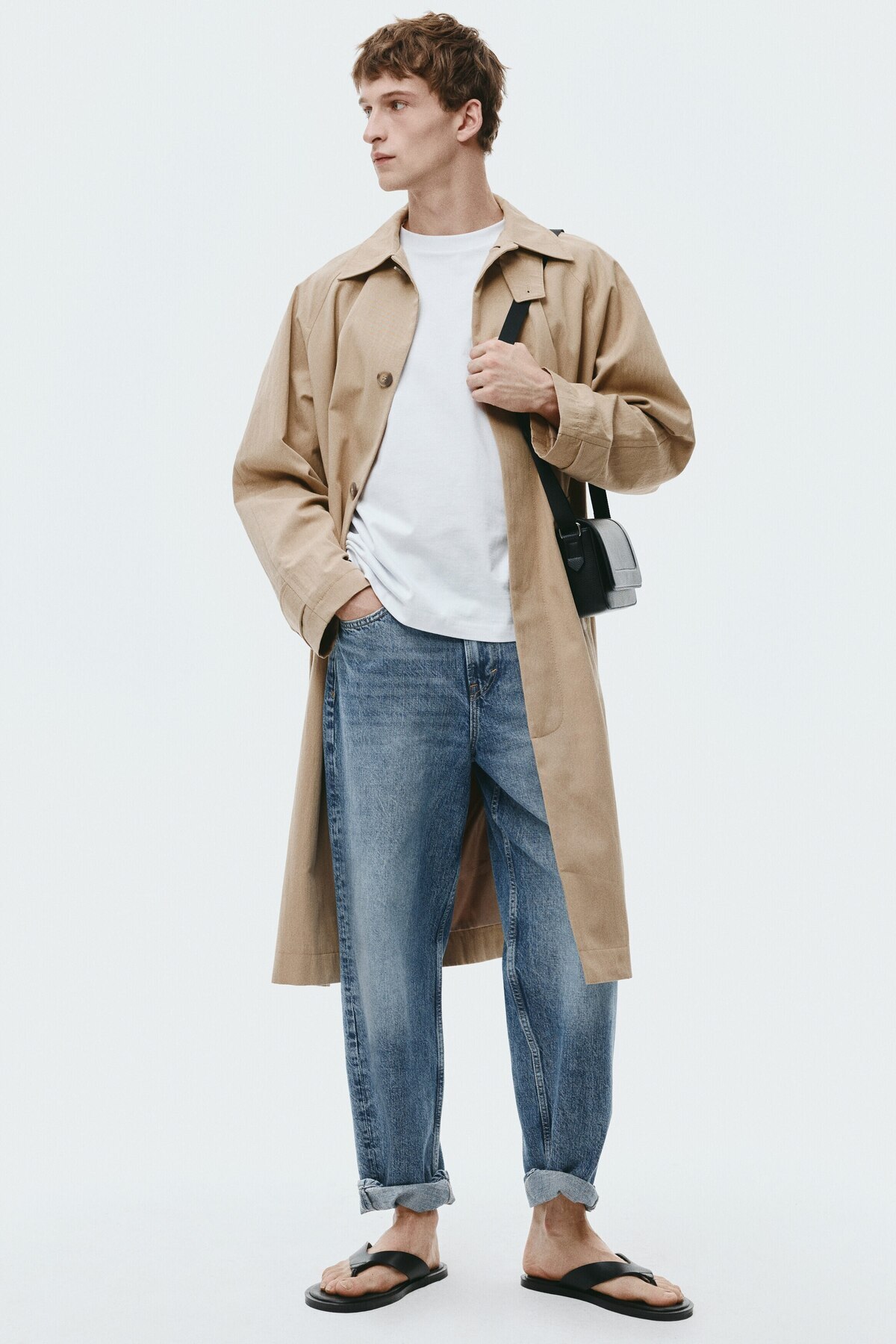 شلوار جین گشاد اچ اند ام شلوار جین H&M
