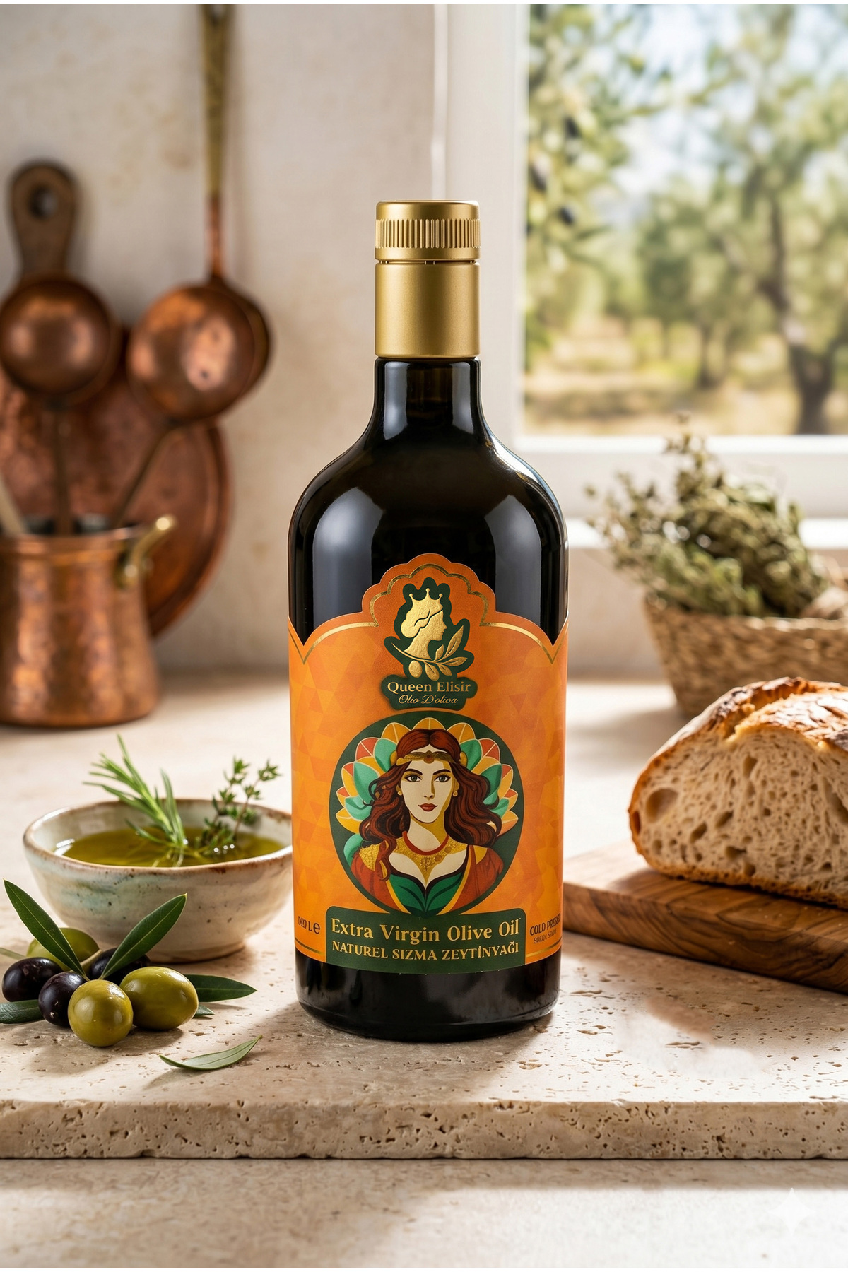 Queen Elisir Soğuk Sıkım Natürel Sızma Zeytinyağı 750 ML - Fiyatı