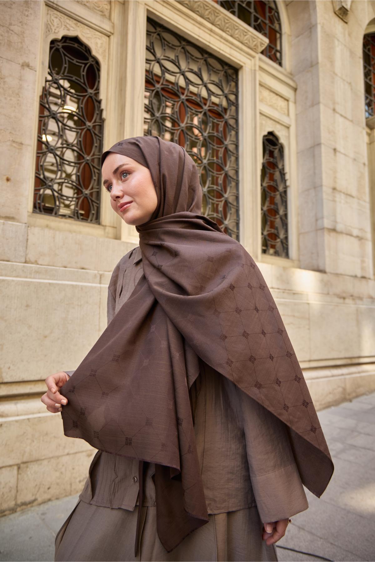 Monogram Cotton Silk Shawl461001-23