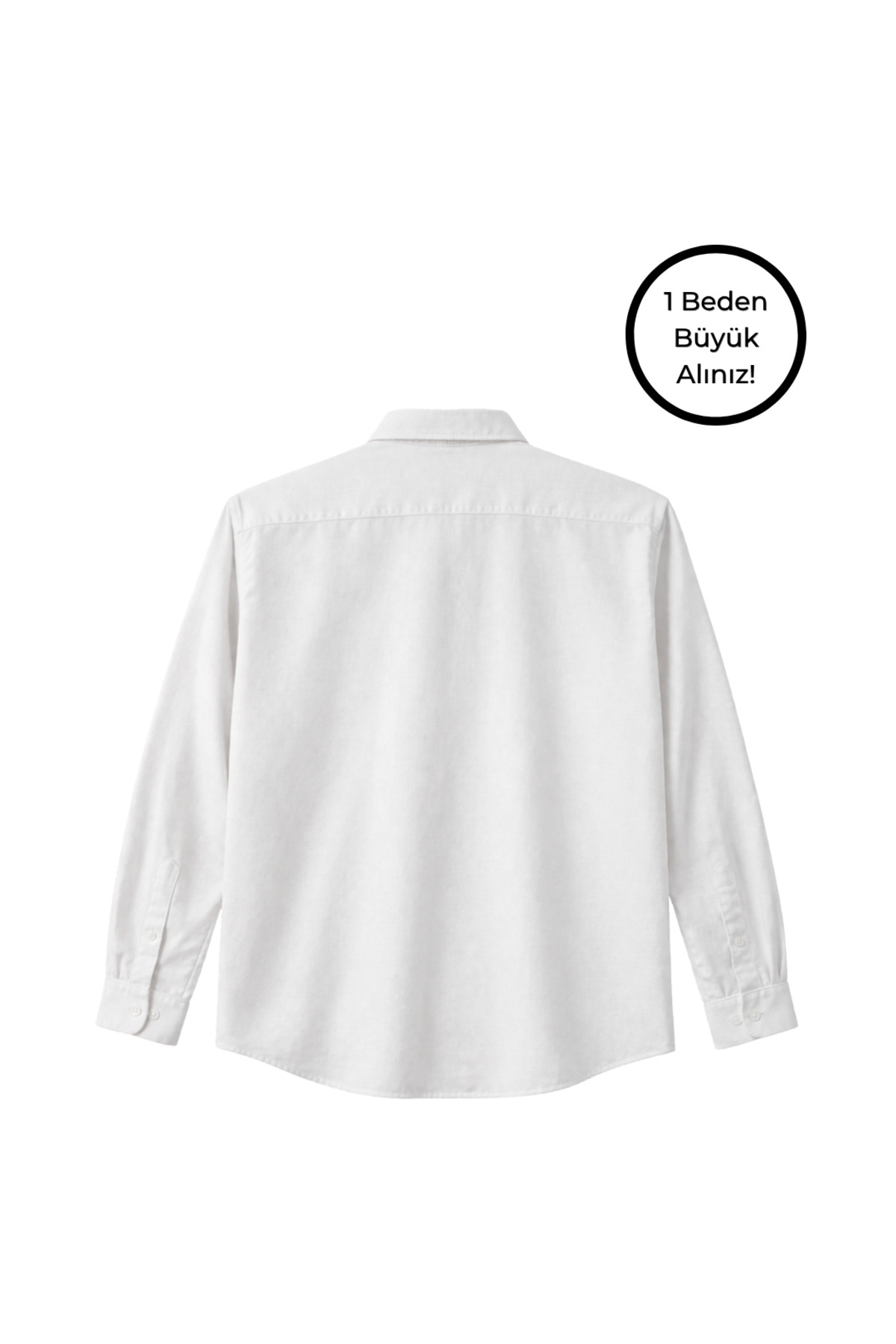 BattalModa Erkek Büyük Beden Gri Uzun Kollu Gömlek 3XL-4XL-5XL-6XL görsel 5