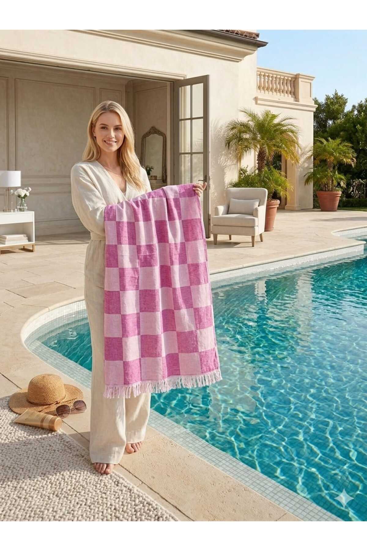 100% Cotton Beach Bath Spa Hammam Peshtemali Special Woven