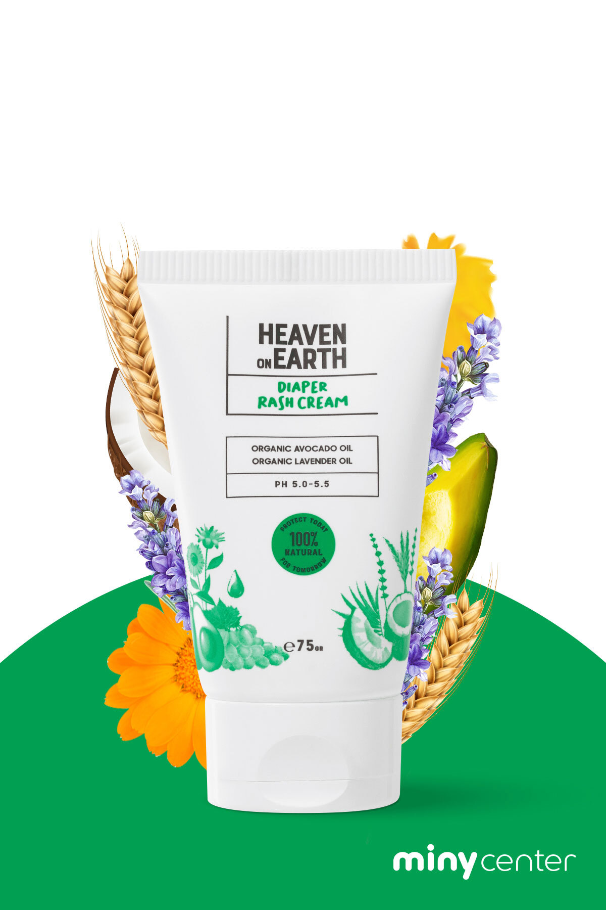 Heaven on Earth Bebek Pişik Önleyici Ve Onarıcı Rahatlatıcı Nemlendirici Krem %100 Doğal Organik Diaper Rash 75gr - Fiyatı, Yorumları