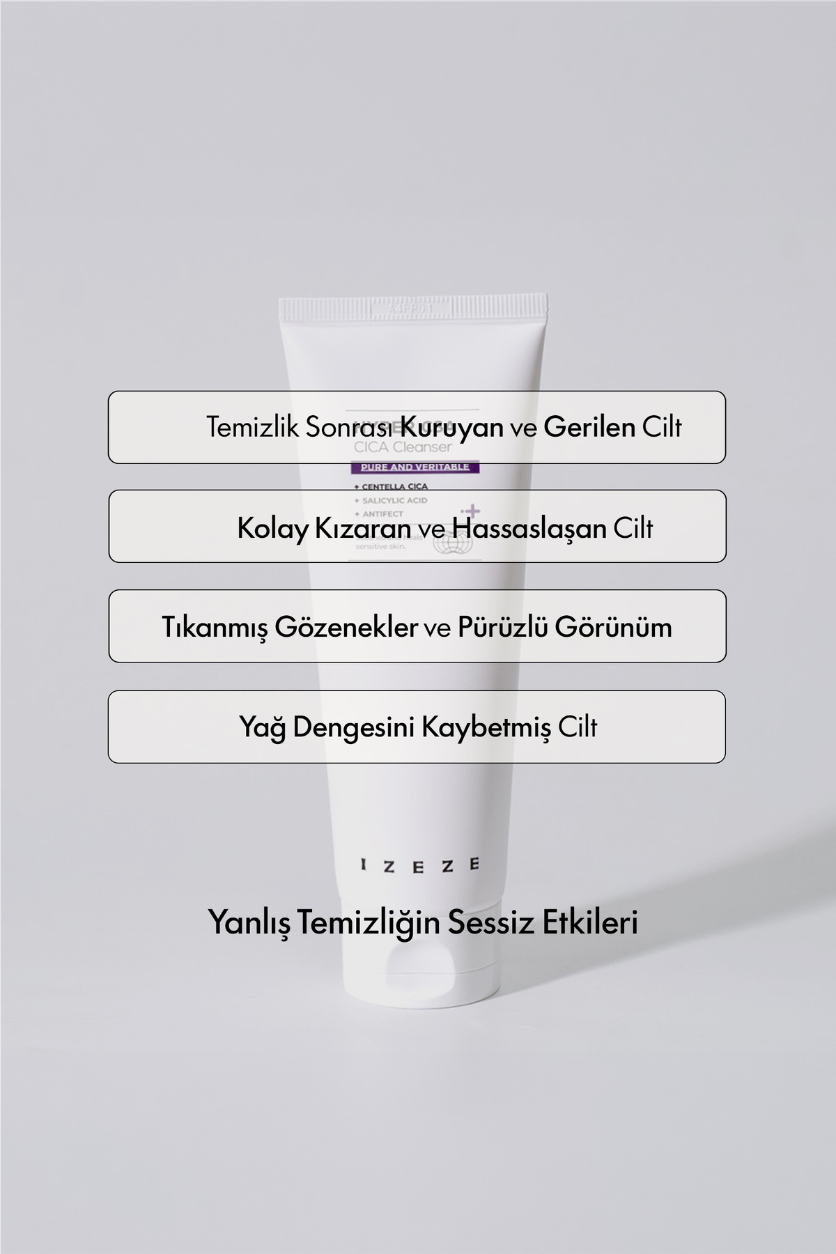 Hyper CSA Cica Temizleyici, 150ml | Centella Cica ve Salisilik Asit Temizleyici Yüz Köpüğü — IZEZE-011 — تصویر 3 از 6
