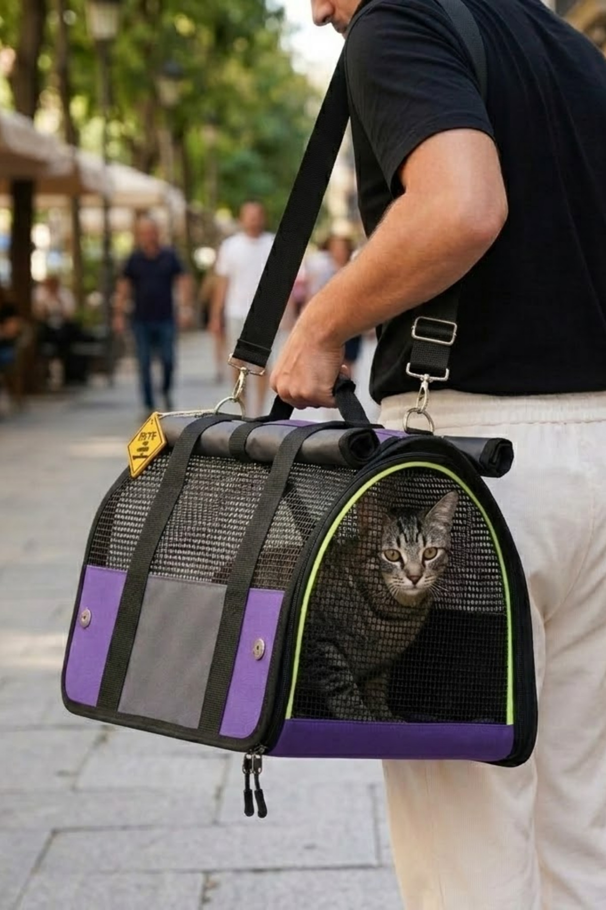 Reyo Brave Paws Flybag Plastik Yırtılmaz Fileli Kedi Ve Köpek