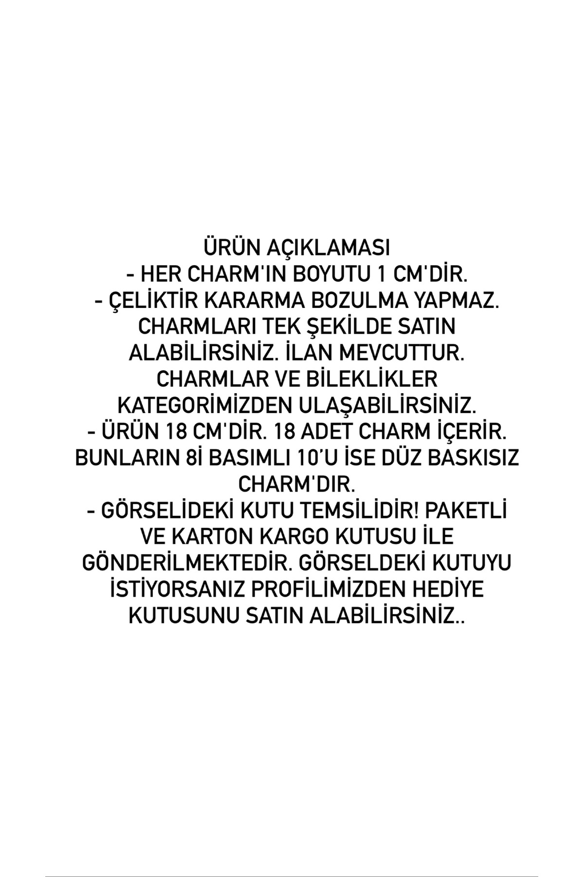 SERENİTY AKSESUAR Çelik Harry Potter Tema Charm Bileklik görsel 3