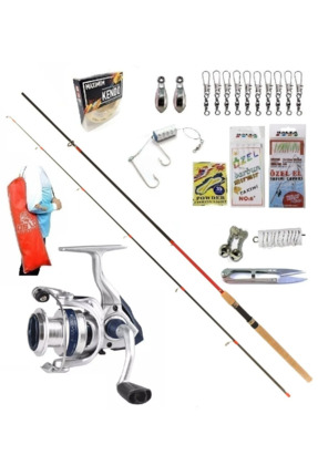 Oslo Okuma Aria-C4000a 270cm 10-35gr Remixon Red Zoom Karbon Kıyı Spin Olta T...