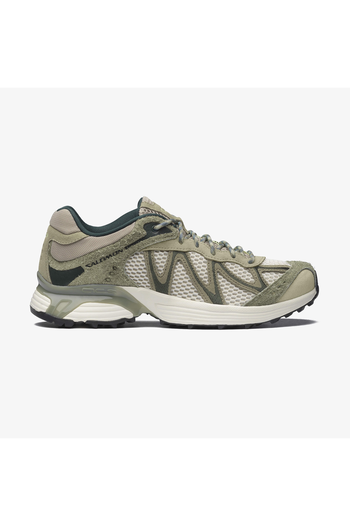 Salomon XT-WHISPER EMBROIDERY Unisex Sneaker Deep Lichen Green