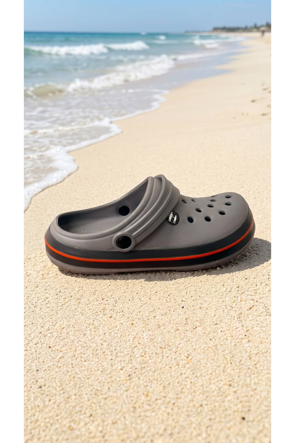 Beyond Unisex Füme Crs Önü Kapalı Terlik 3cm BYNDCROCS01 görsel 8
