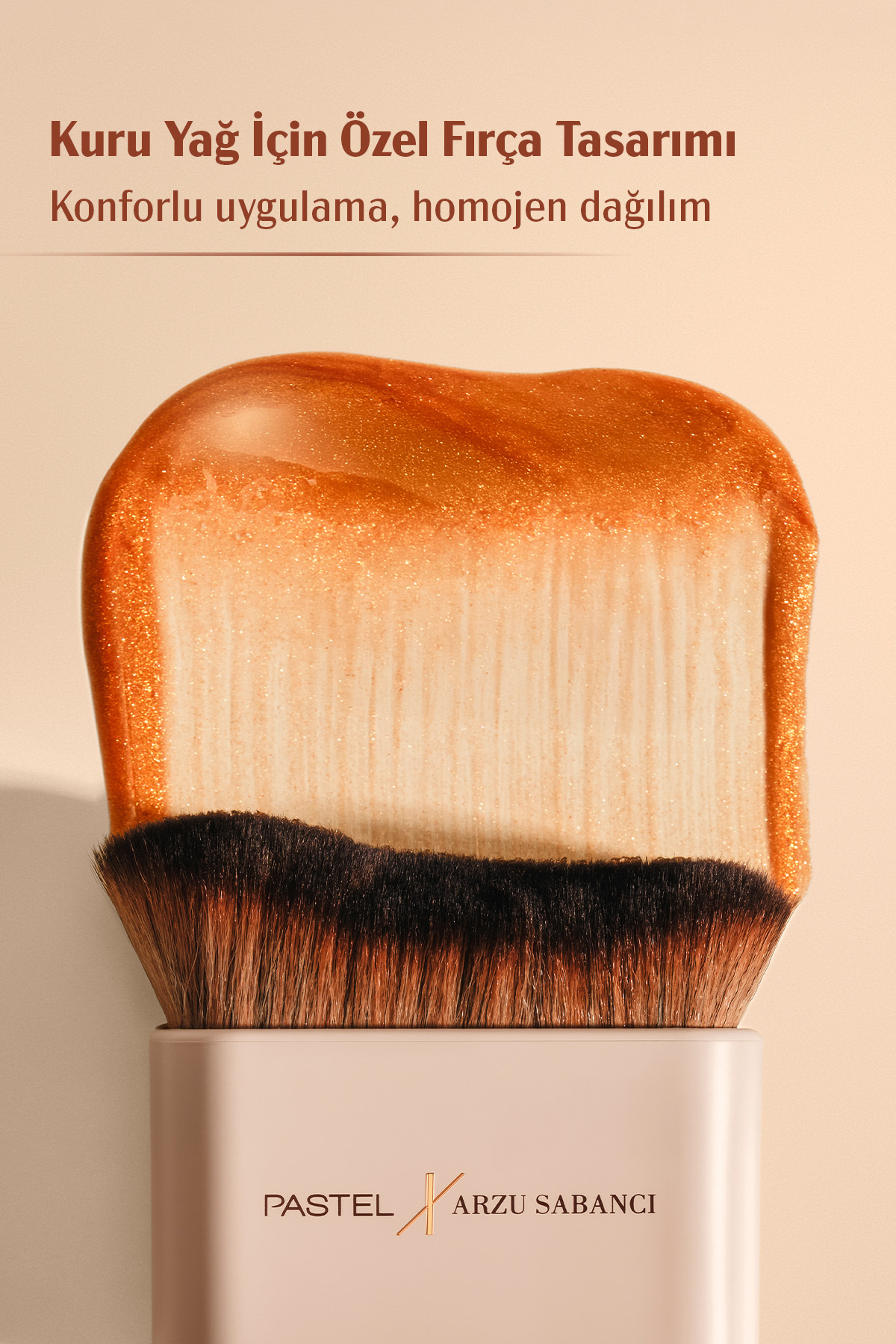 x Arzu Sabancı Summer Glow Face & Body & Hair Dry Oil Brush — M0977-0301 — تصویر 2 از 6