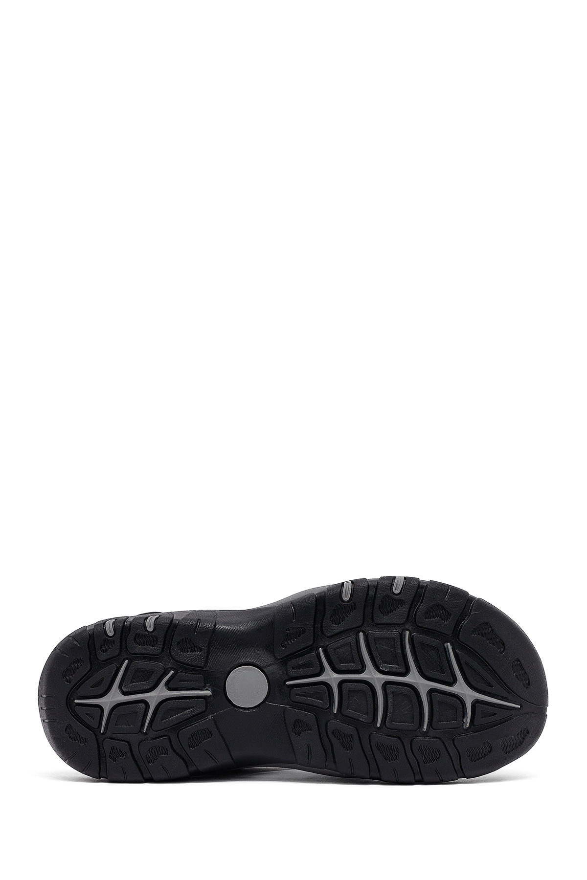 Derimod Erkek Gri Deri Sandalet 26SFD695114 görsel 5