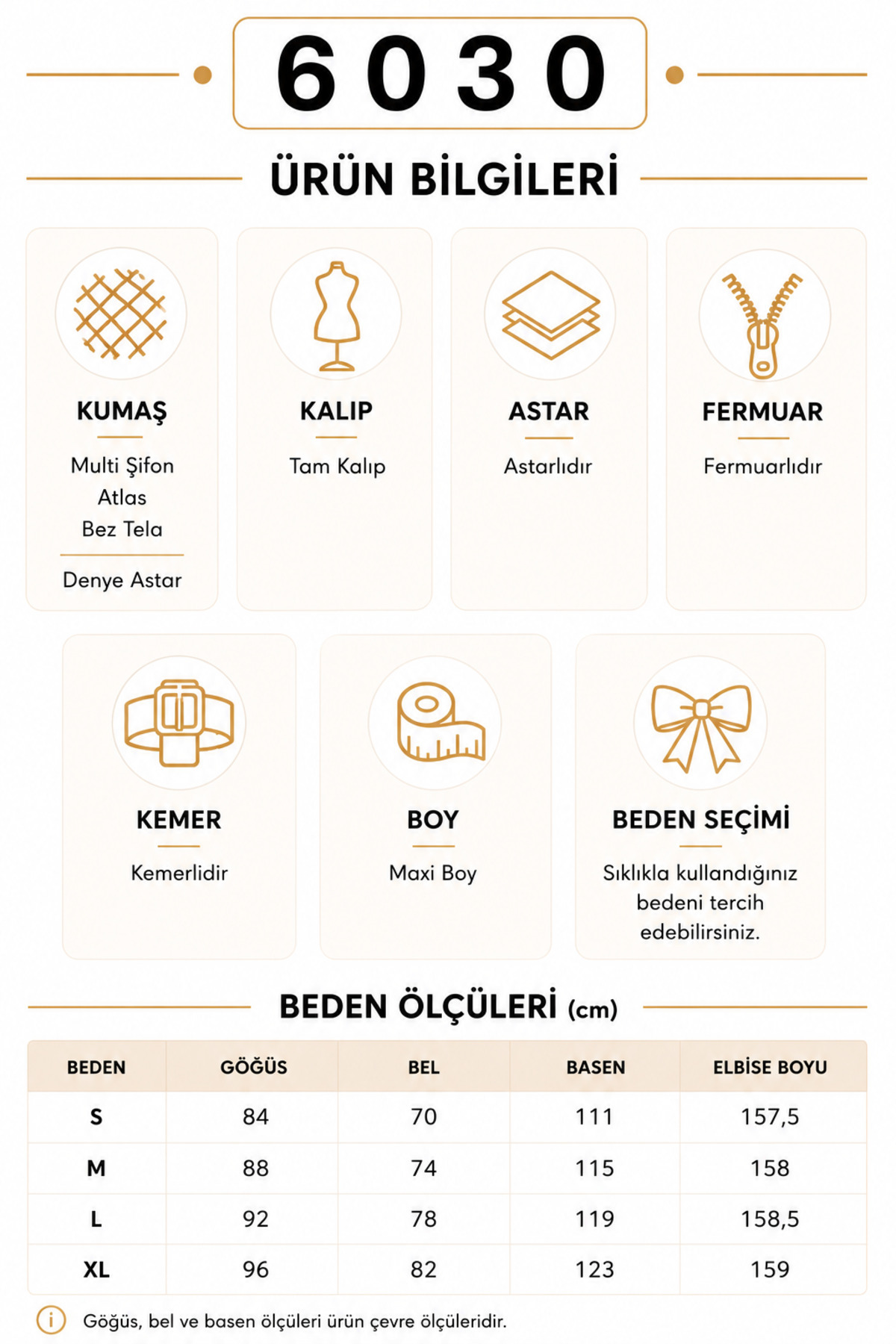Klex Uzun Kollu Kuşaklı Şifon Uzun Boy Kadın Abiye Elbise 6030 görsel 6