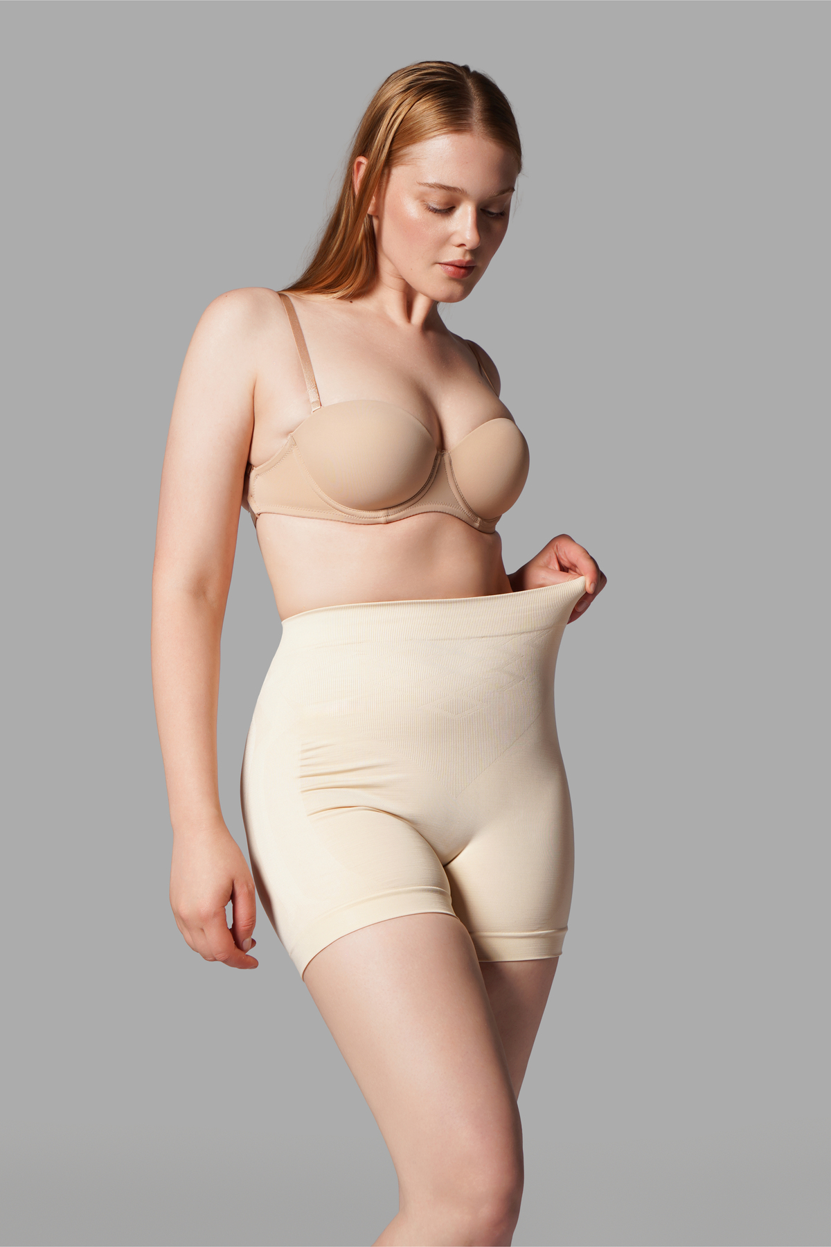 FİT WOMEN Push Up Seamless Dikişsiz Popo Şekillendirici Kısa Paçalı Korse 2064 görsel 3