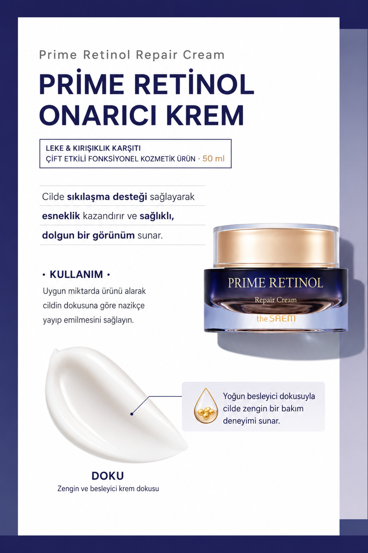 The Saem Prime Retinol Skin Care 3 Set - Retinol & Bakuchiol