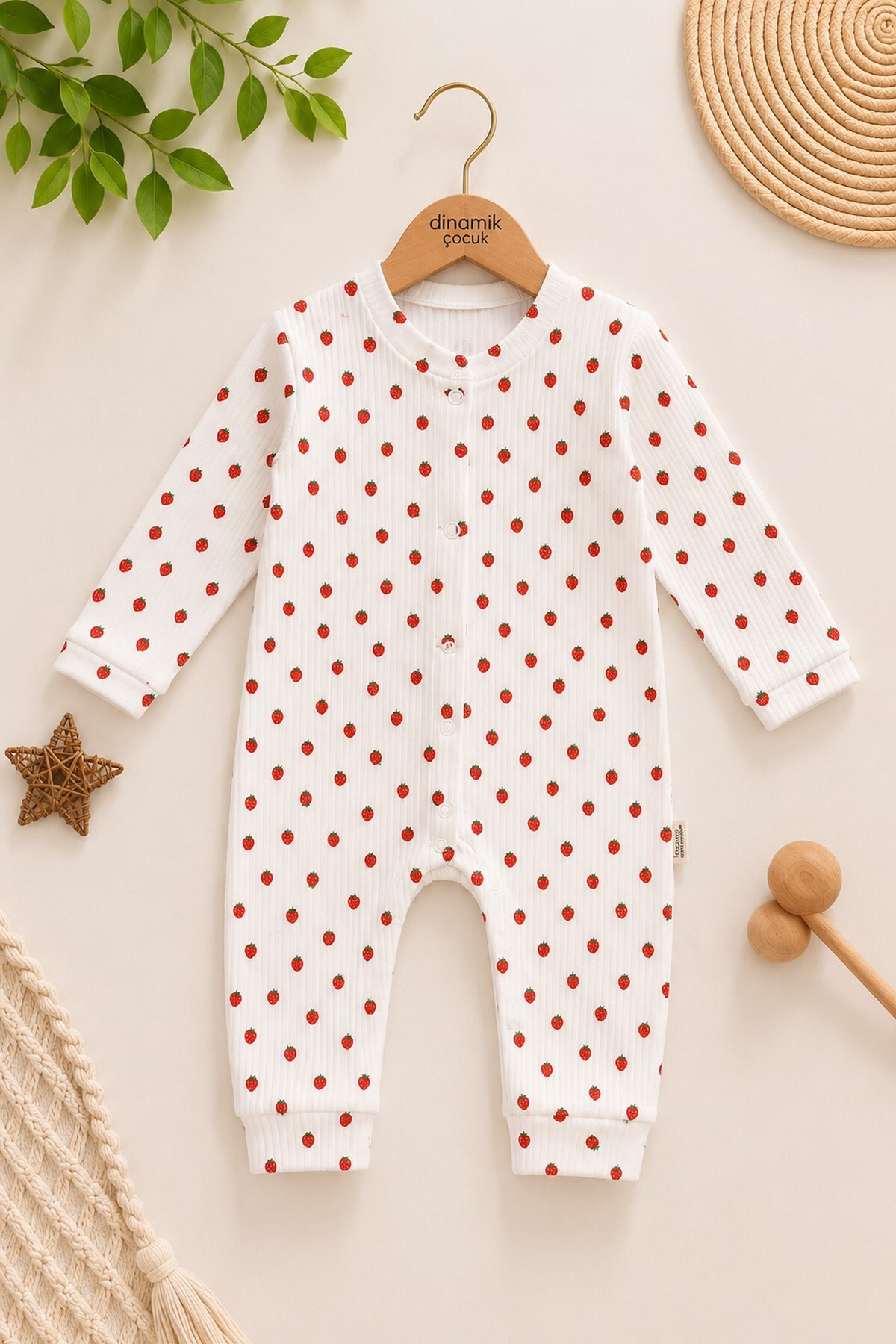 Boys Girls Unisex Baby Printed Snap Fastener Newborn Jumpsuit 100% Cotton Flexible 1-3-6months