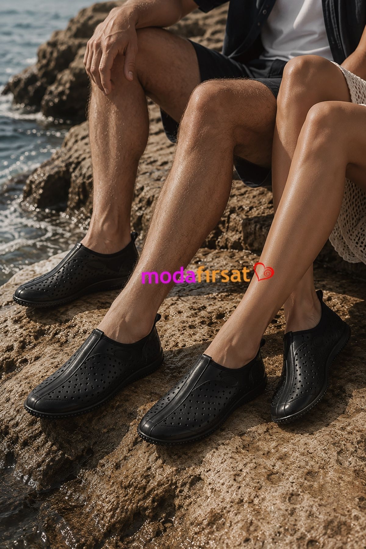Modafırsat GARANTİLİ Deniz Ayakkabısı Kadın Erkek Kaymaz Taban Rafting Plaj Havuz Sandaleti görsel 7