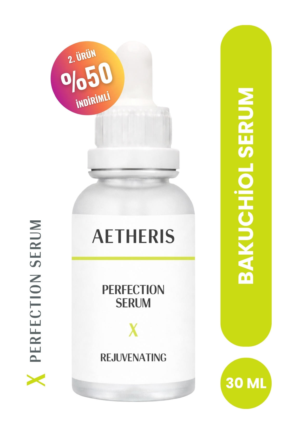 Retinol Alternatifi Kırışıklık ve Yaşlanma Karşıtı Onarıcı Bakuchiol Perfection Serum 30 ml — rejuvenating