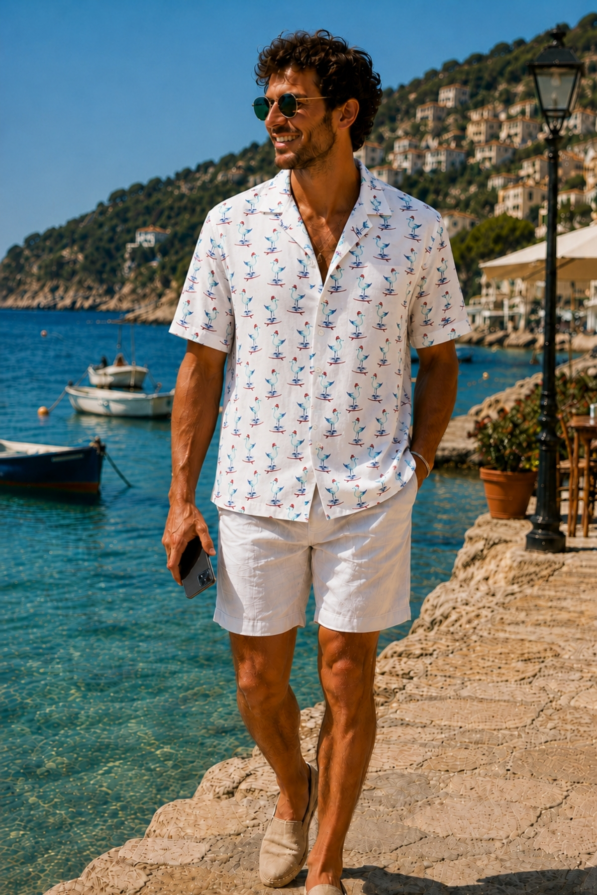 Sailor Seagull Men's Shirt