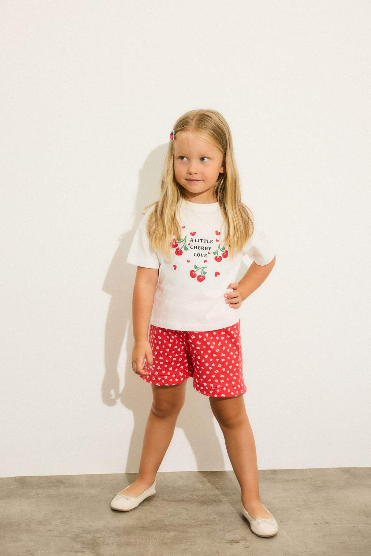 Defacto Fruit Printed 2-Piece Set for Baby Girl H7888A526Sm