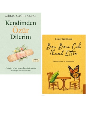 Destek Yayınları Kendimden Özür Dilerim Miraç Çağrı Aktaş / Ben Beni Çok İhma...