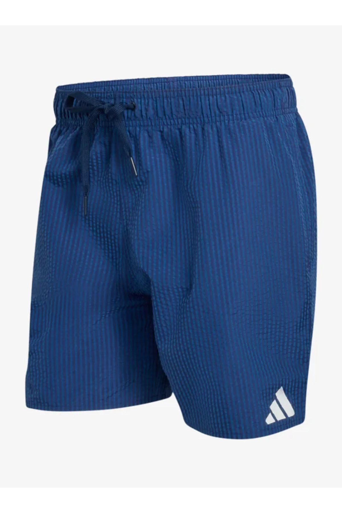 adidas Jz0589 Seersucker Striped 5 Inch Men's Shorts Swimwear