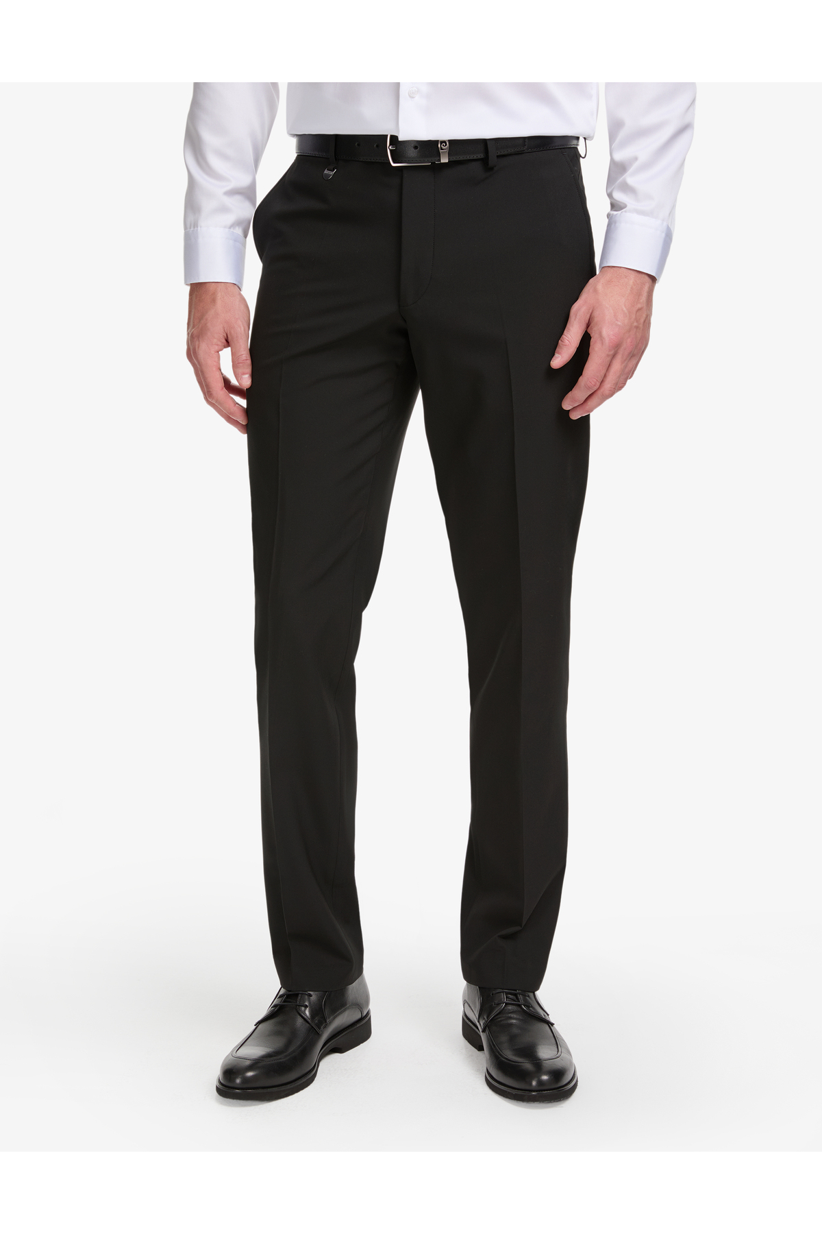 Pierre Cardin Siyah Slim Fit Kumaş Pantolon 50325156-VR046 görsel 3