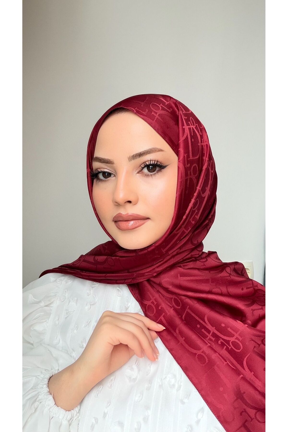 CUOCA LOUNGE Dora Desen İpeksi Jakar Şal LV072 görsel 2