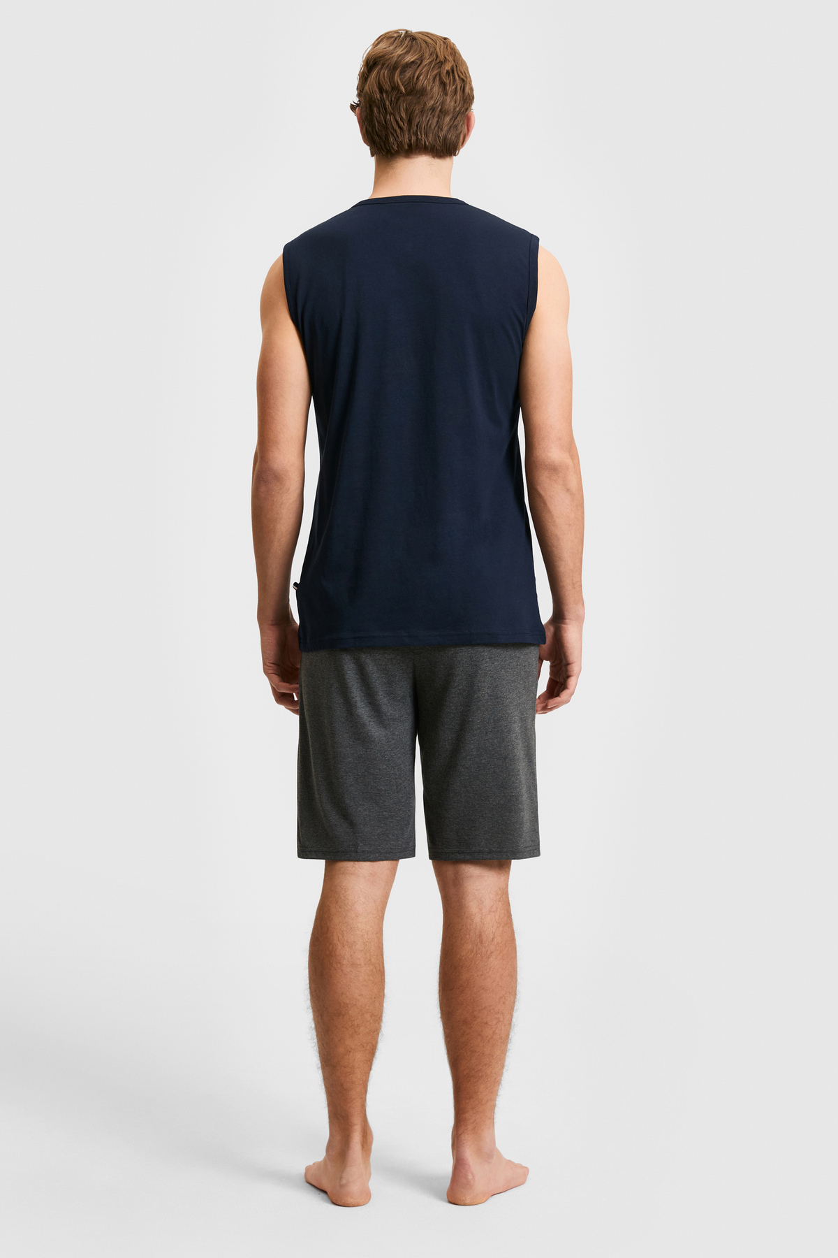 ست پیژامه و لباس خواب مردانه یقه گرد | یو اس پولو U.S. Polo Assn. 50326140 TR - تصویر 5