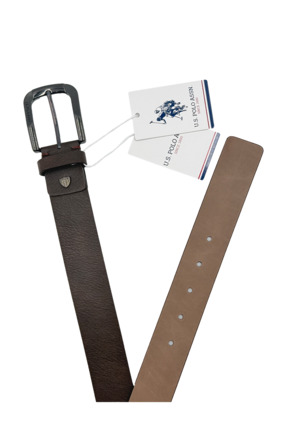 U.S. Polo Assn. KAHVERENGİ KEMER