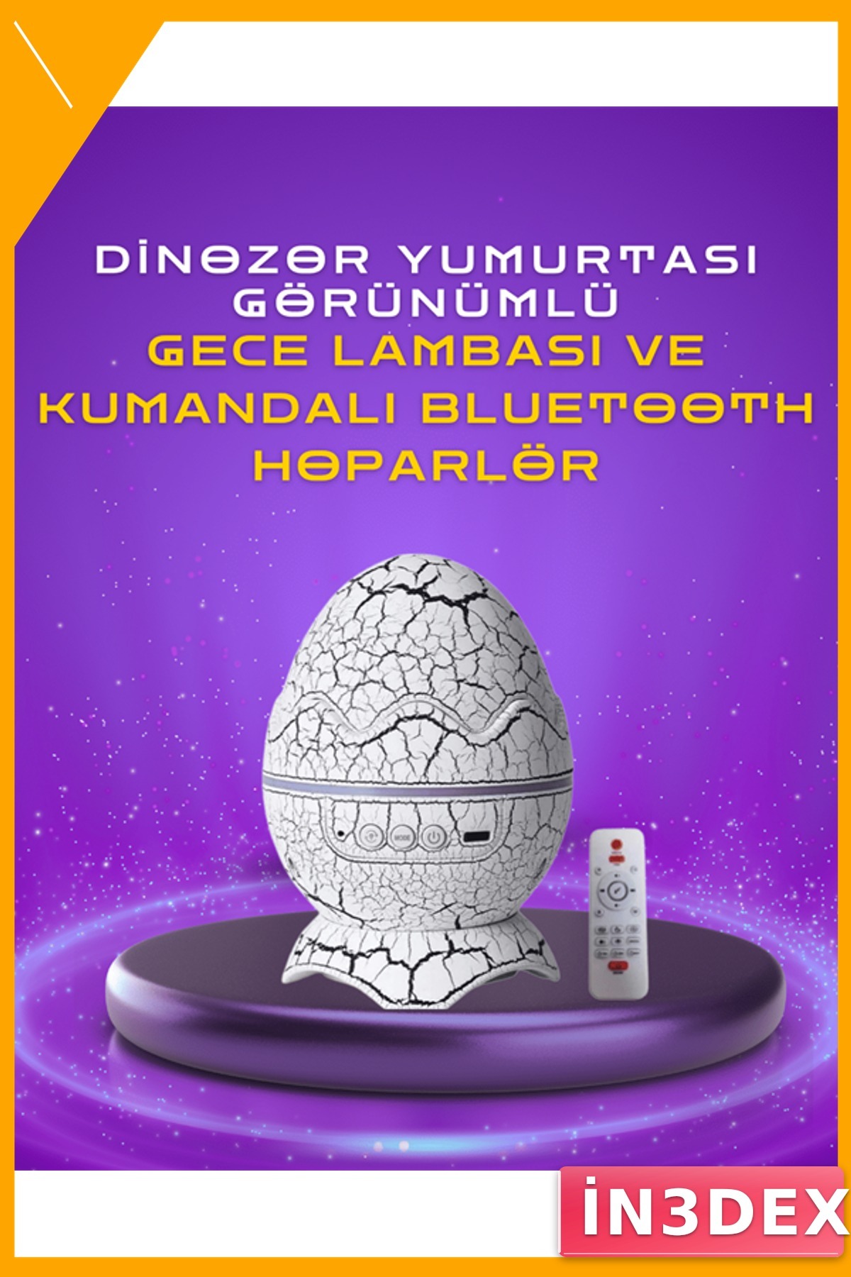 Ayarlanabilir Parlaklık Sis Efektli Gece Lambası USB Şarjlı