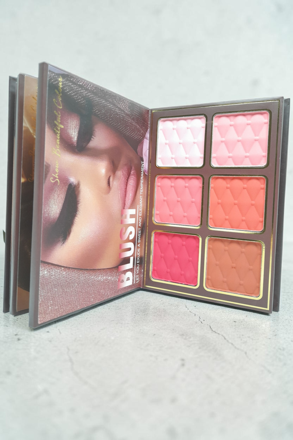 Göz Farı Highlighter Allık Kontür Pudra Bronzer İçeren 43 'lü Kitap Model Makyaj Kiti — ZRD113406 — تصویر 7 از 9