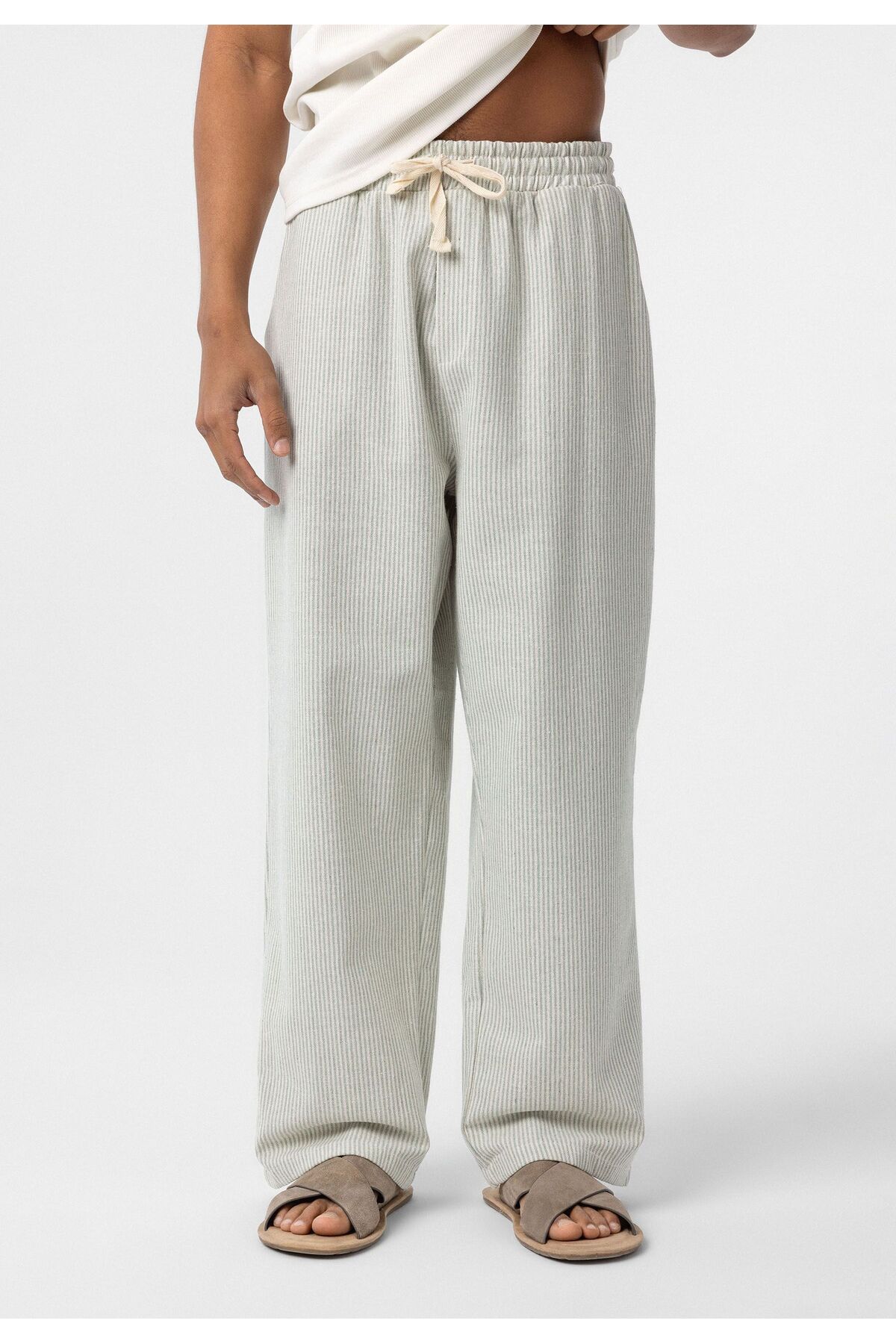 BAGGY PANTS — سبز DND_E80-12 — تصویر 2 از 6