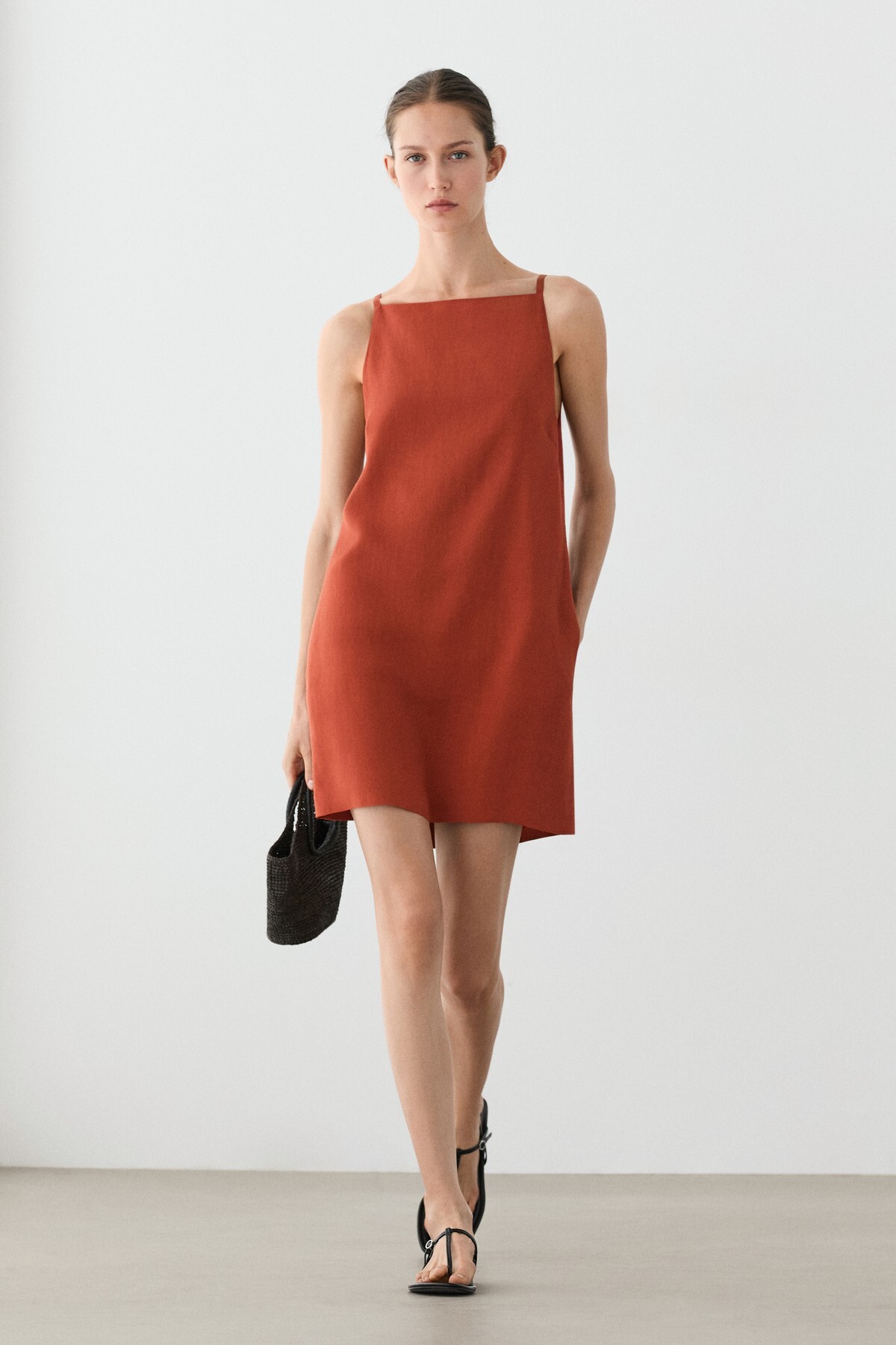 Strappy mini dress