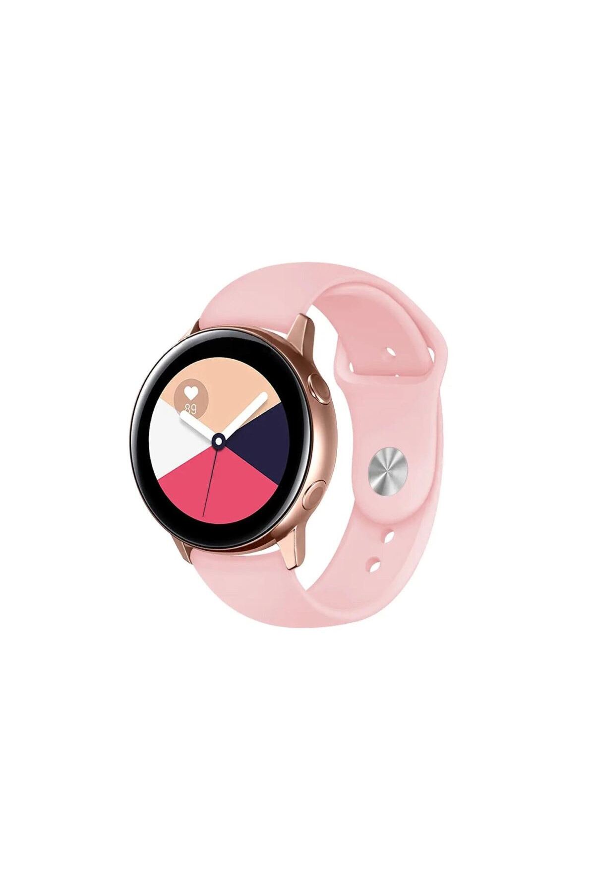 Watch 22mm Klasik Kordon - Pembe