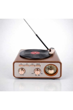 TRUVA Bluetooth Hoparlör ve Radyo Nostaljik Radyo Usb,Tf,Aux