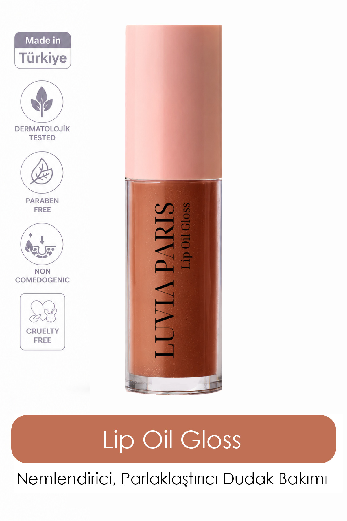 Luvia Paris Melon & Mango Lip Oil Gloss Nemlendirici