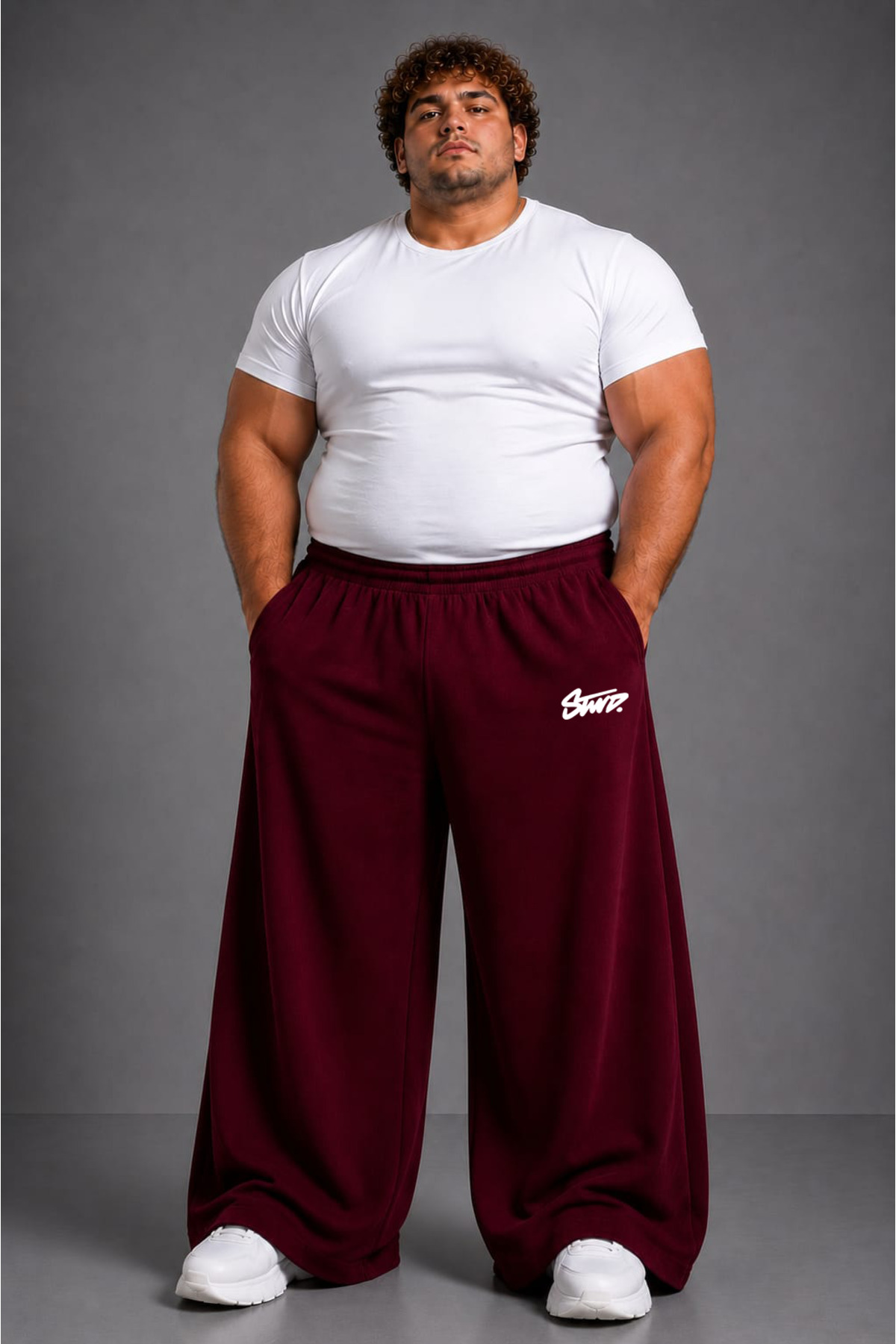 ZAVIXO ERKRK Wide Leg %100 Pamuk Pantolon Rahat Günlük Stil