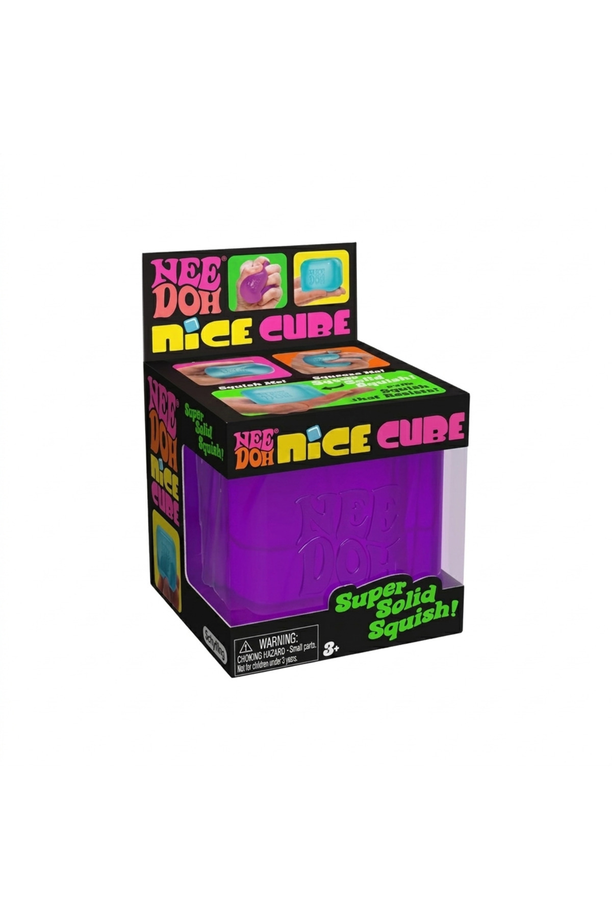 Schylling NeeDoh Nice Cube Super Solid Squish - Purple - Fiyatı