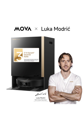 MOVA MOBIUS 60 Robot Süpürge, 30.000 Pa Emiş Gücü, 3 Yıl Garanti