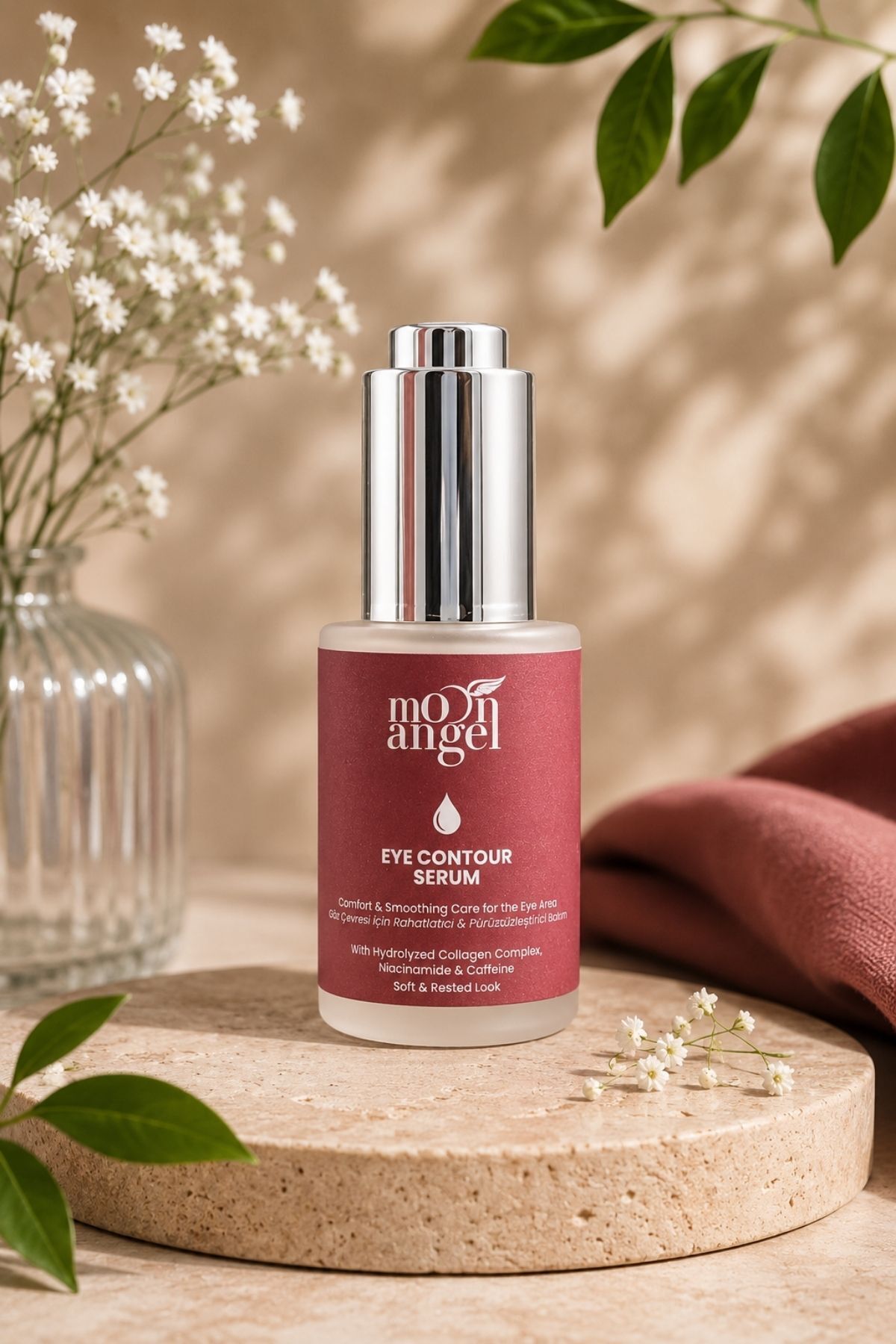 Göz Çevresi Serumu (Kolajen, Niacinamide + Kafein) Morluk ve Şişlik Karşıtı Bakım Serumu 30 ml — görsel 2 · 8685218400235