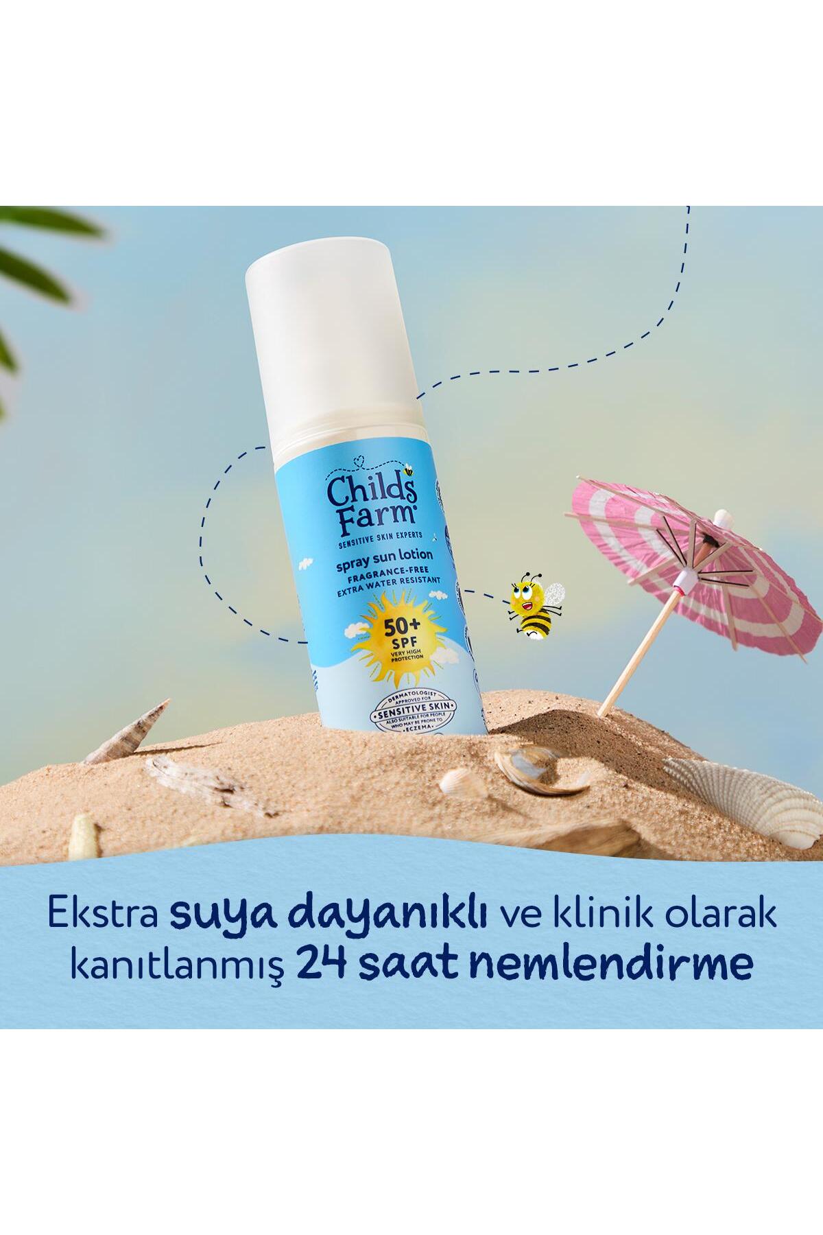 Çocuk Güneş Spreyi SPF 50+ 100 ml – Parfümsüz — 100114923 — تصویر 4 از 8
