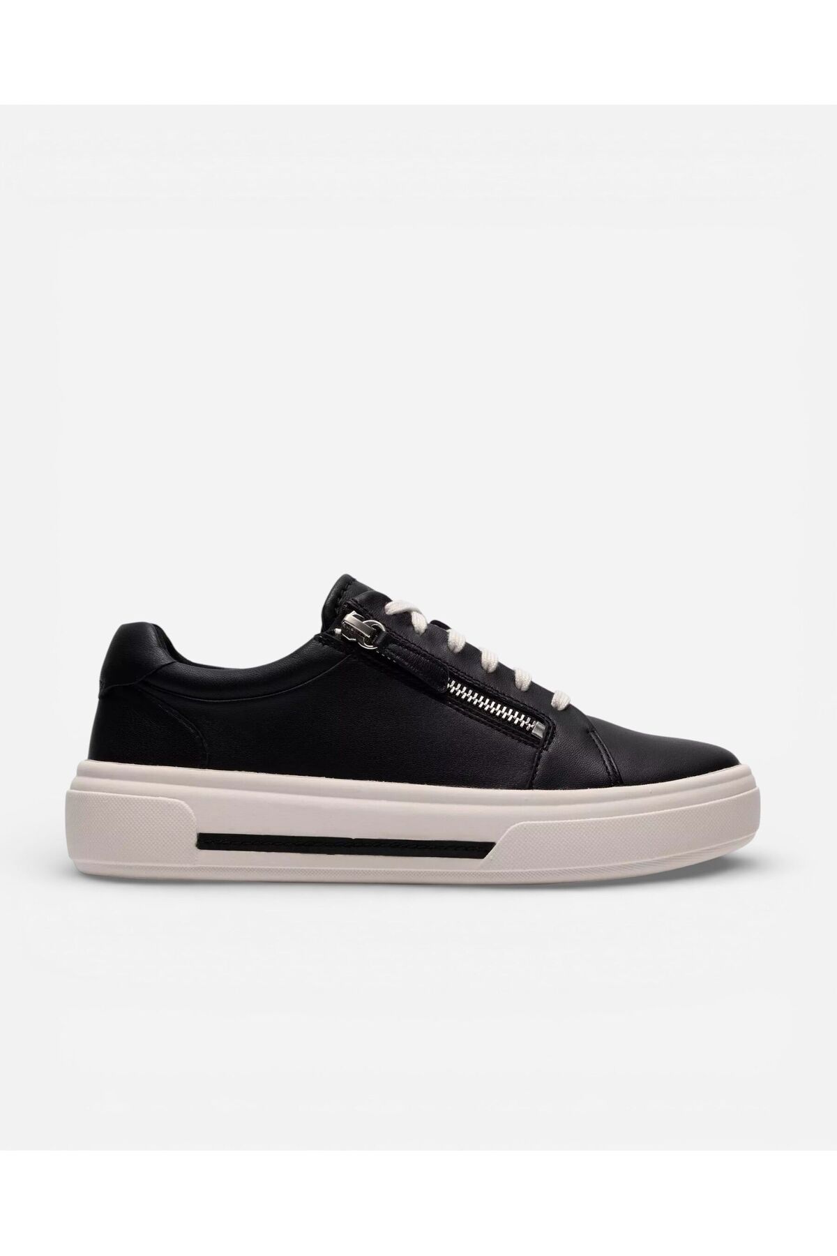 CLARKS Hollyrose Zip Kadın Blk/Gunmet Günlük Ayakkabı 26185913