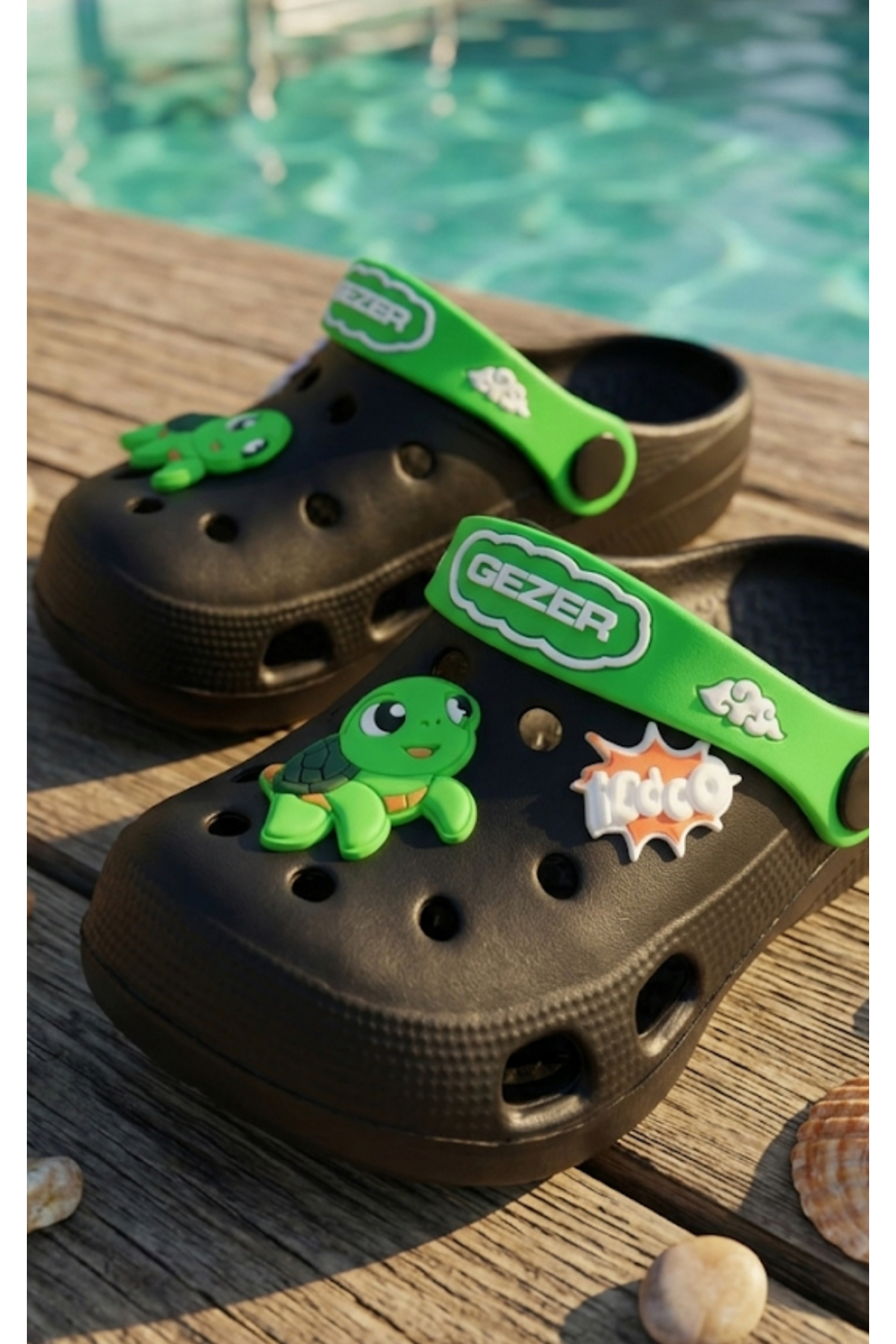 BEACH POOL DAILY USE BOY CROS TERLIK. INDOOR BOY SLIPPERS(CONTROL THE SIZE TABLE)