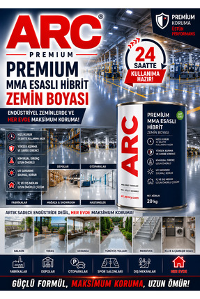 ARCMARİN KİMYA VE DENİZCİLİK HIRDAVAT PREMIUM MMA ESASLI İÇ VE DIŞ MEKANA UYG...