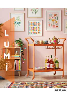 MERZANA Lumi Servis Arabası, Modern Servis Arabası