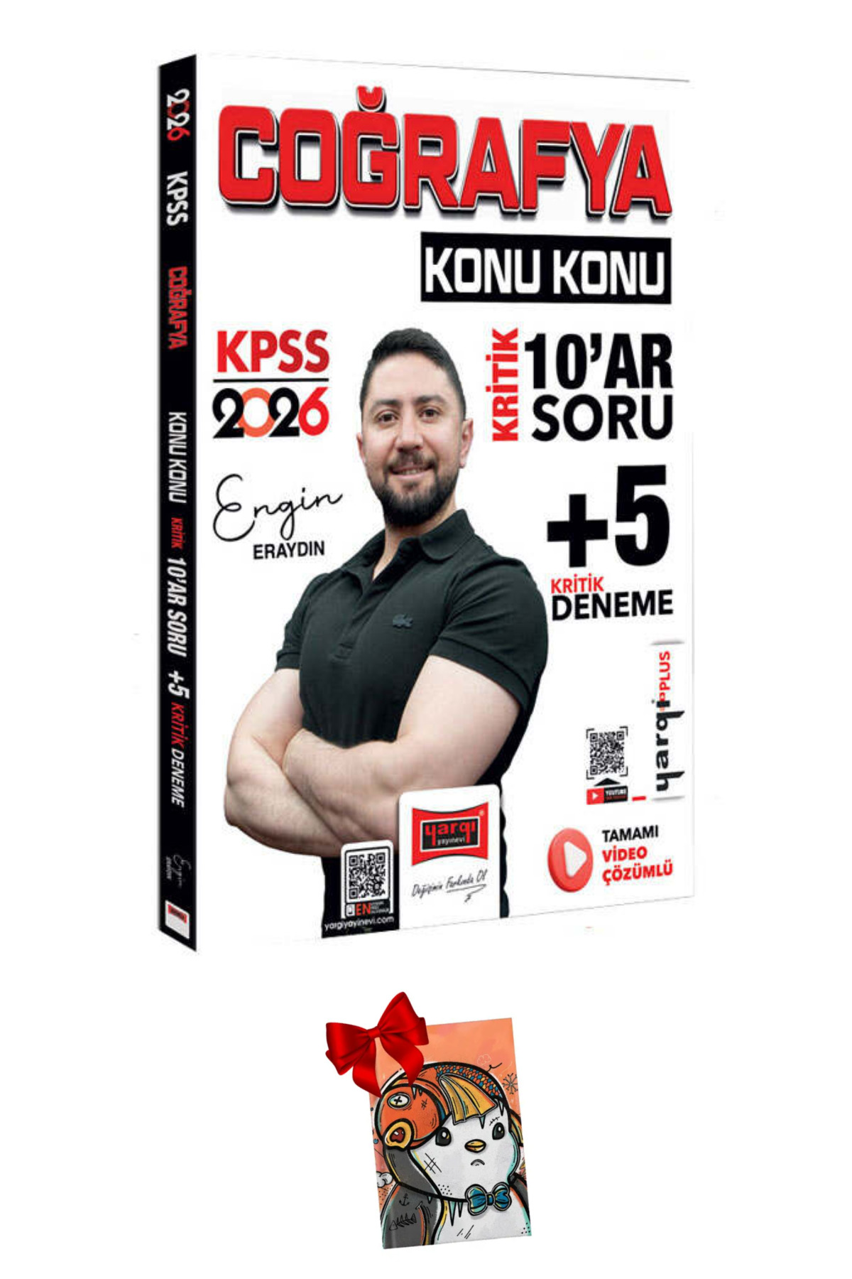 Yargı Yayınları 2026 KPSS Coğrafya Konu Konu Kritik 10ar Soru +5