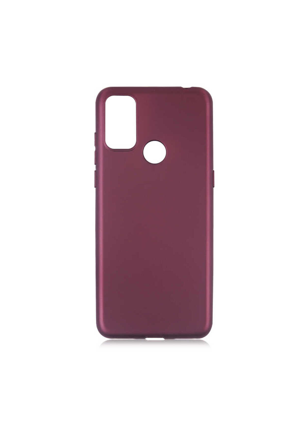 Alcatel 1S 2021 Kılıf NVTH Premier Silikon Kapak - Mürdüm