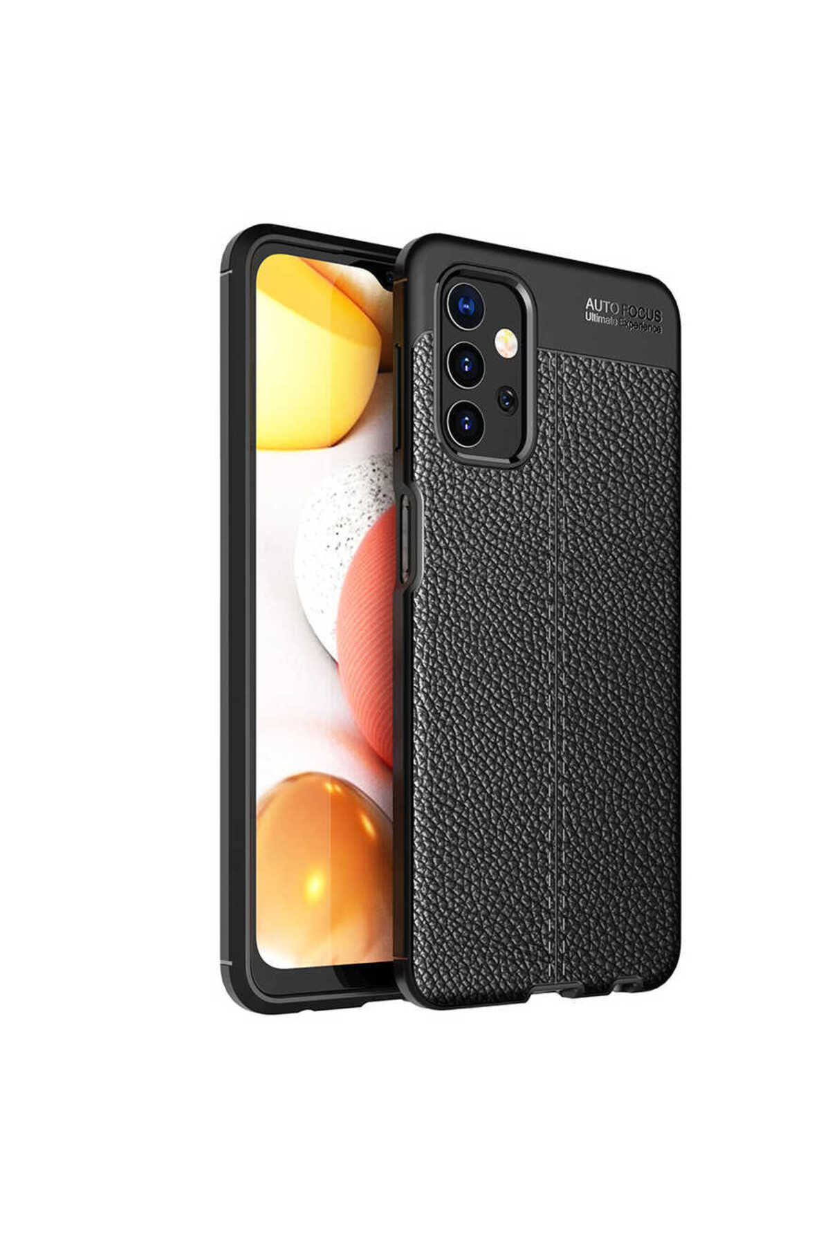 Galaxy A23 Kılıf NVTH Niss Silikon Kapak - Siyah