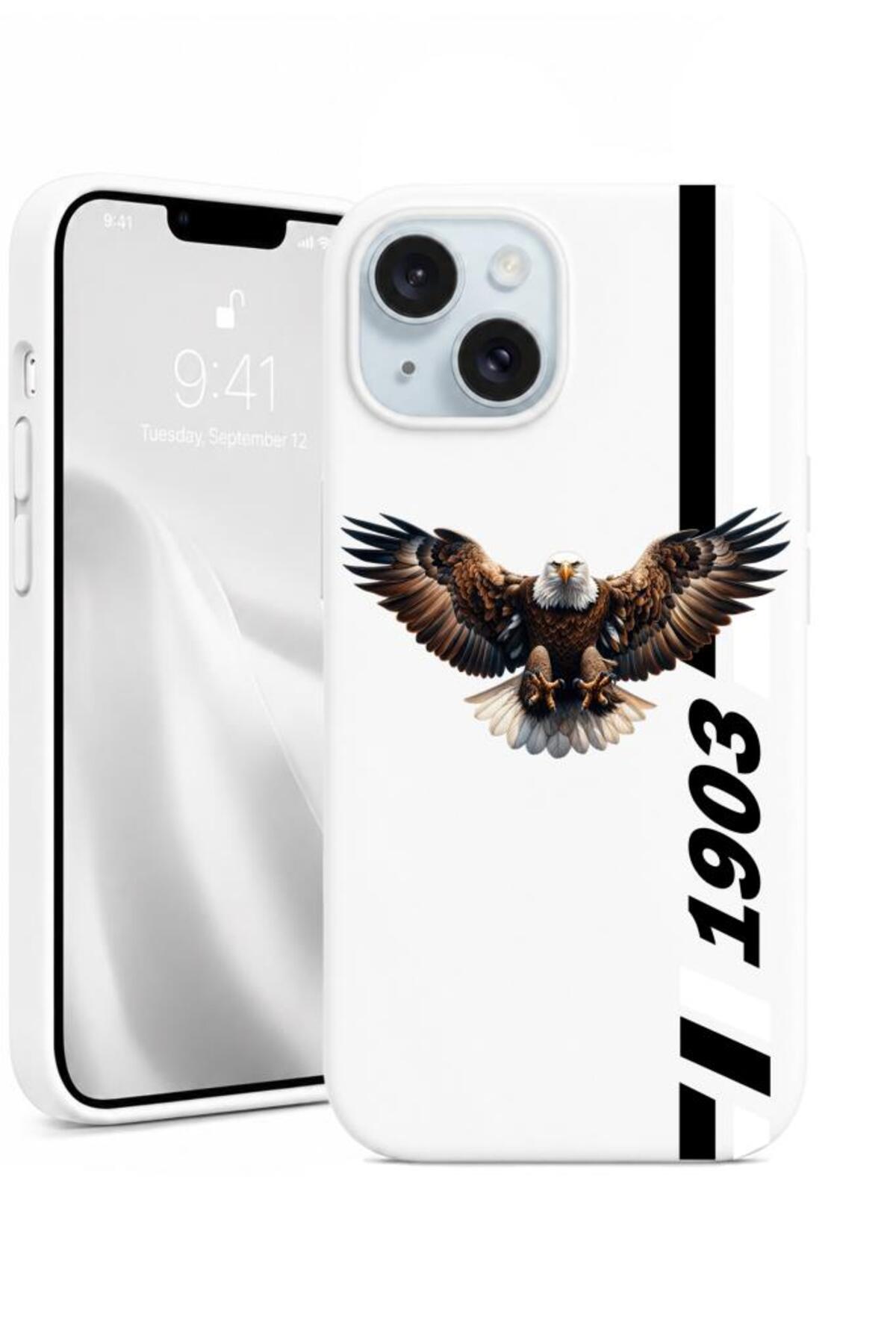 iPhone 13/14 Compatible Color Line Pattern Series Launch Case Velvet Coated Camera Upgraded