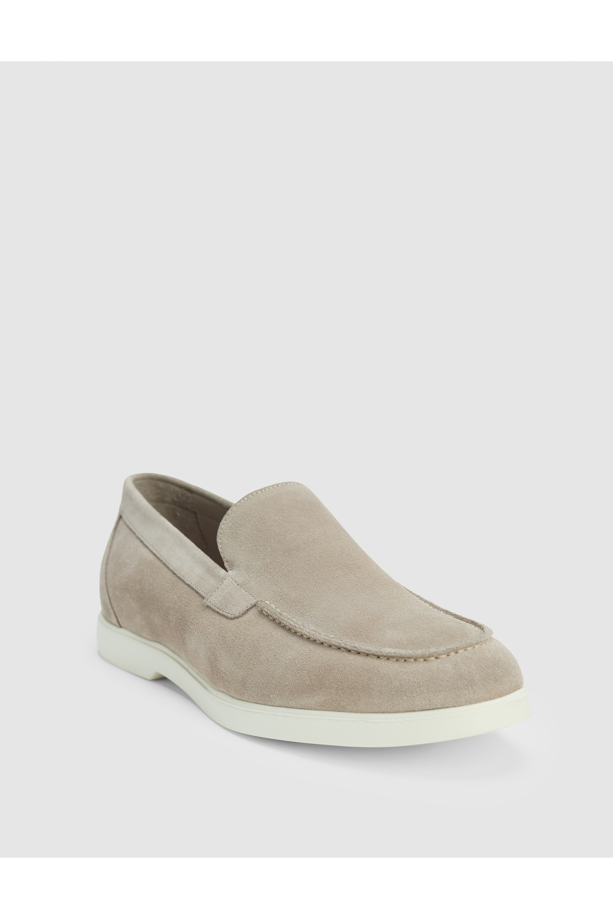 Pierre Cardin Bej %100 Deri Eva Taban Süet Loafer Ayakkabı 50327106-VR011 görsel 3