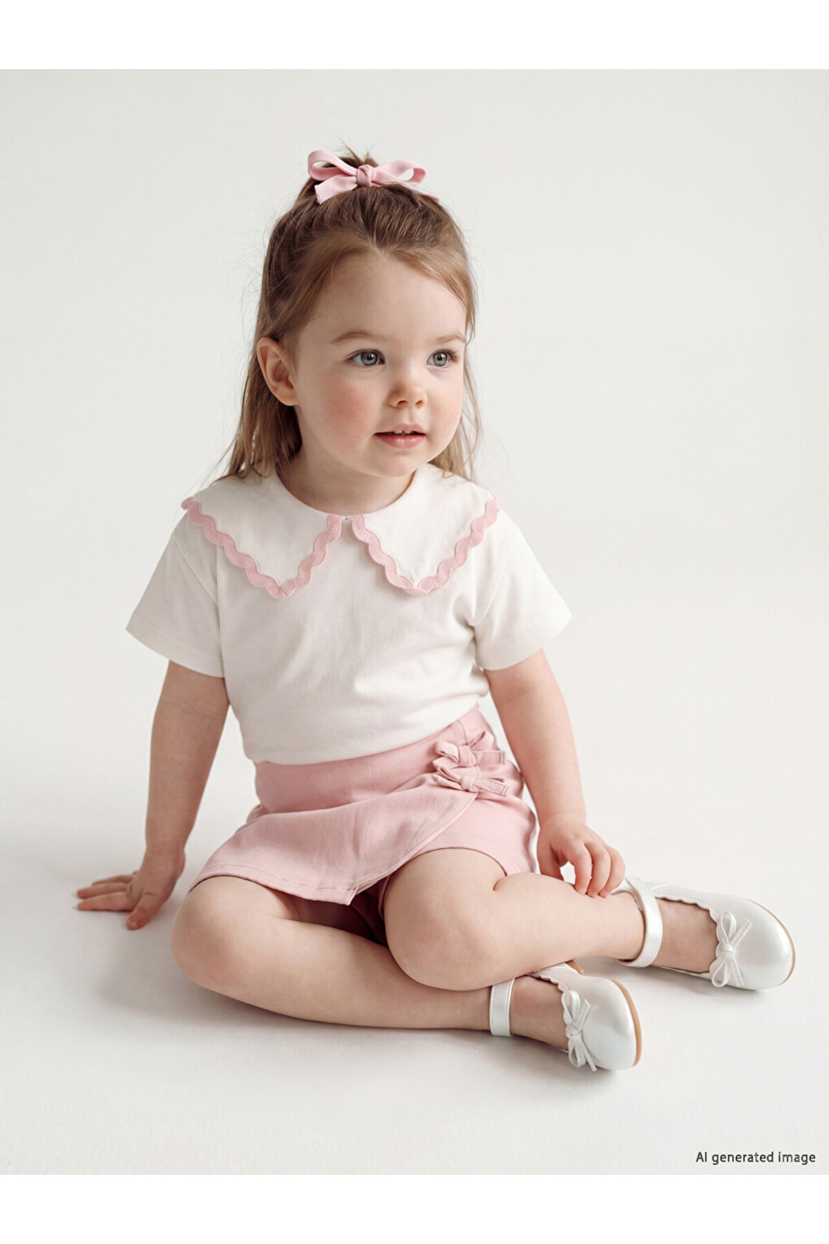LC Waikiki Baby Girl T-Shirt and Shorts Set
